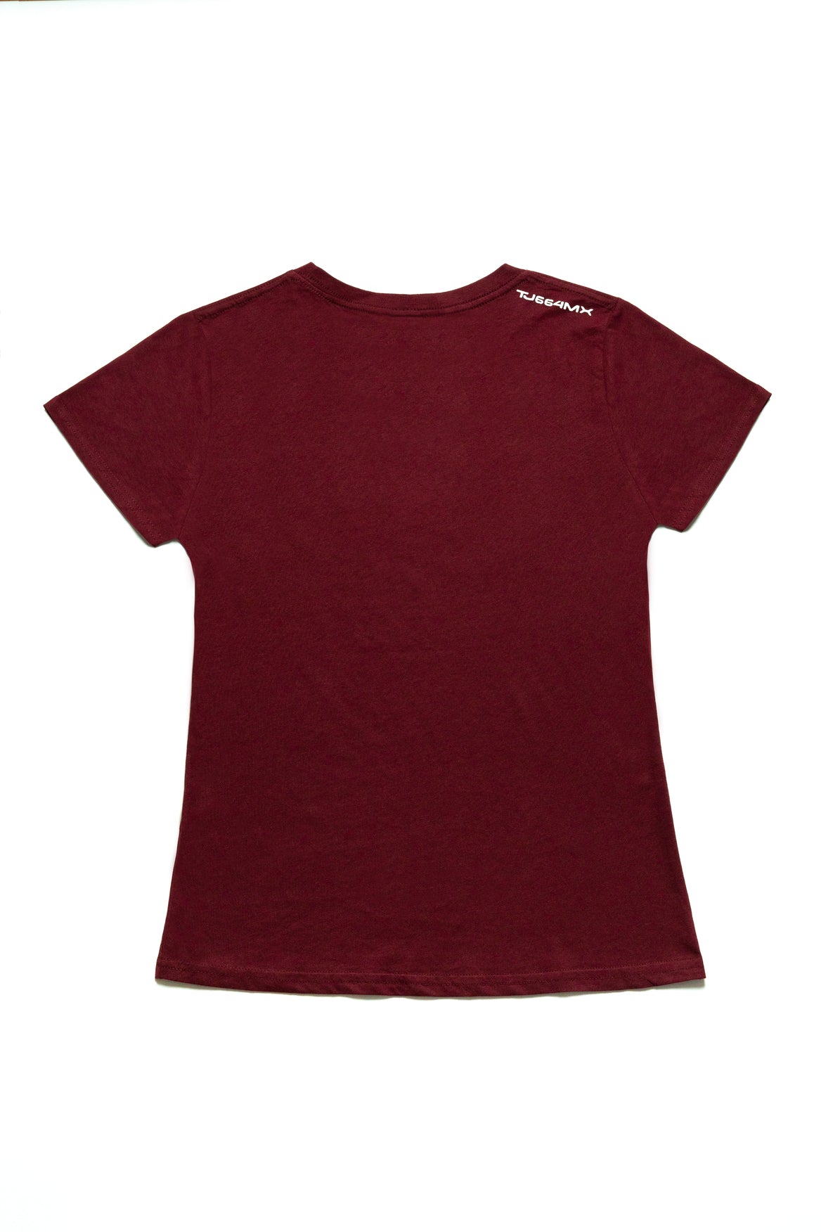 PLAYERA MUJER CARDIO - GUINDA