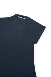 PLAYERA MUJER CARDÍO - AZUL MARINO