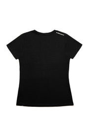 PLAYERA MUJER CARDIO - NEGRO
