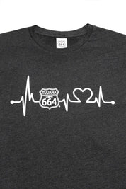 PLAYERA MUJER CARDIO - GRIS