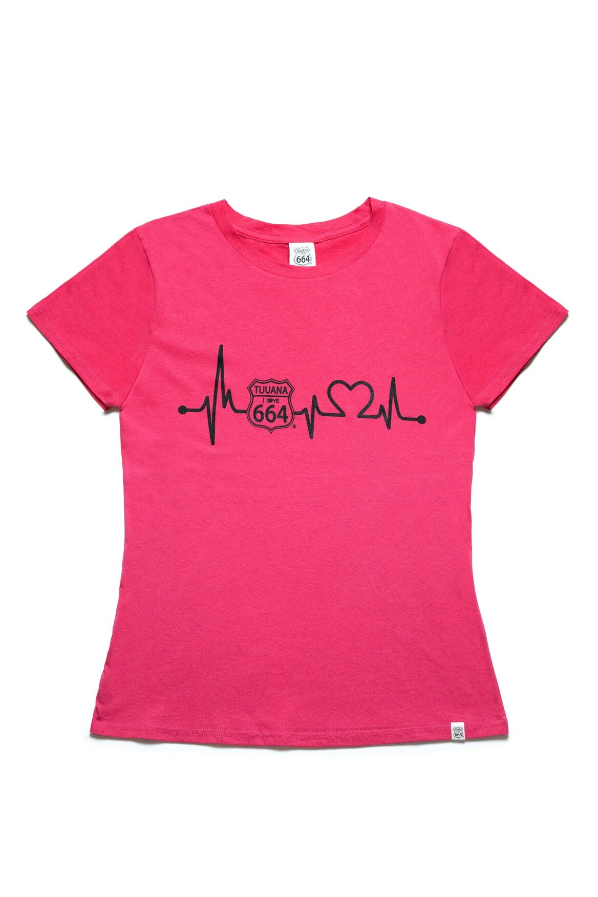 PLAYERA MUJER CARDIO - ROSA