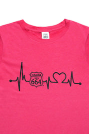 PLAYERA MUJER CARDIO - ROSA