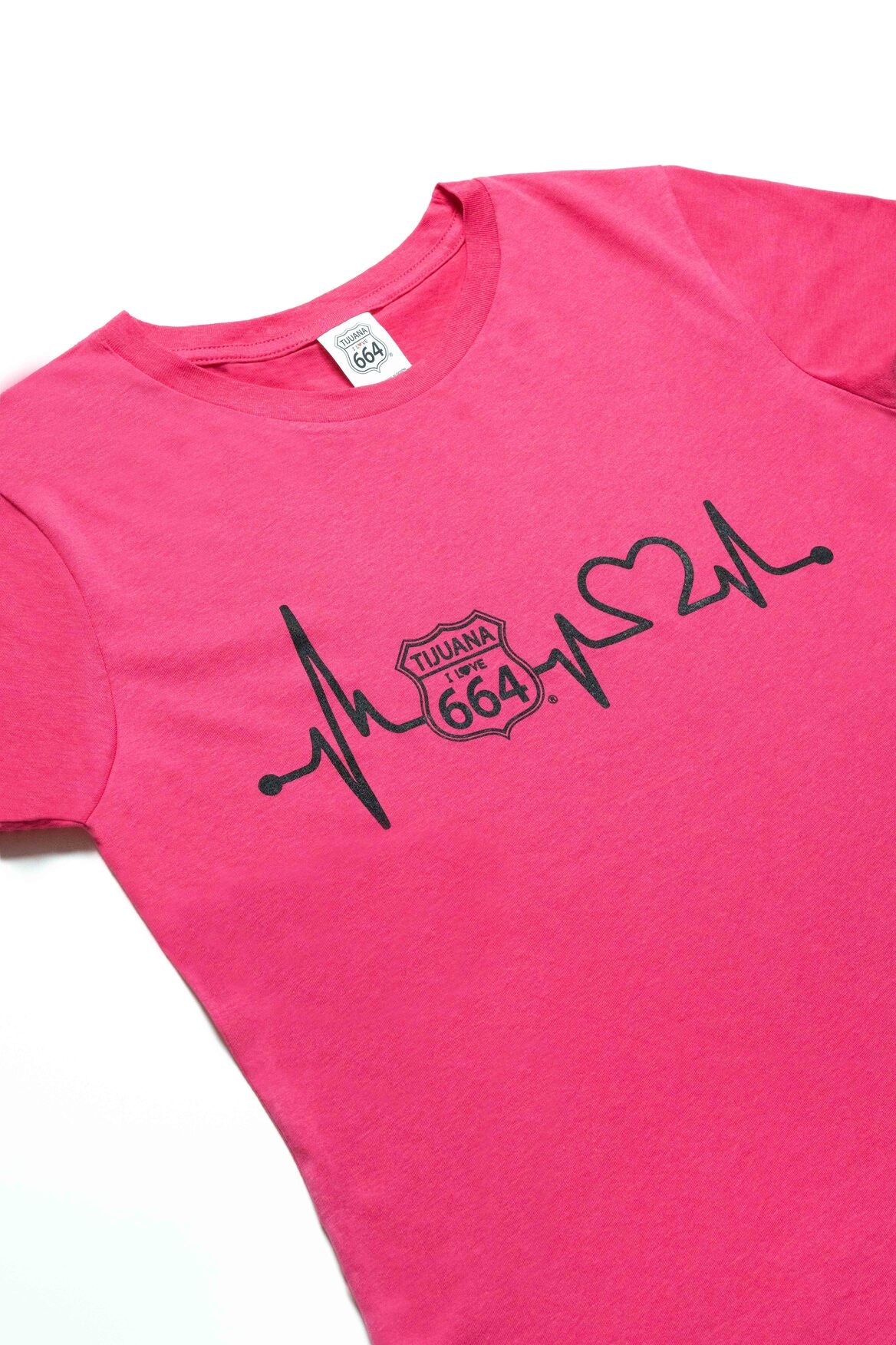 PLAYERA MUJER CARDIO - ROSA