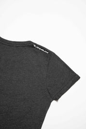 PLAYERA MUJER CARDIO - GRIS