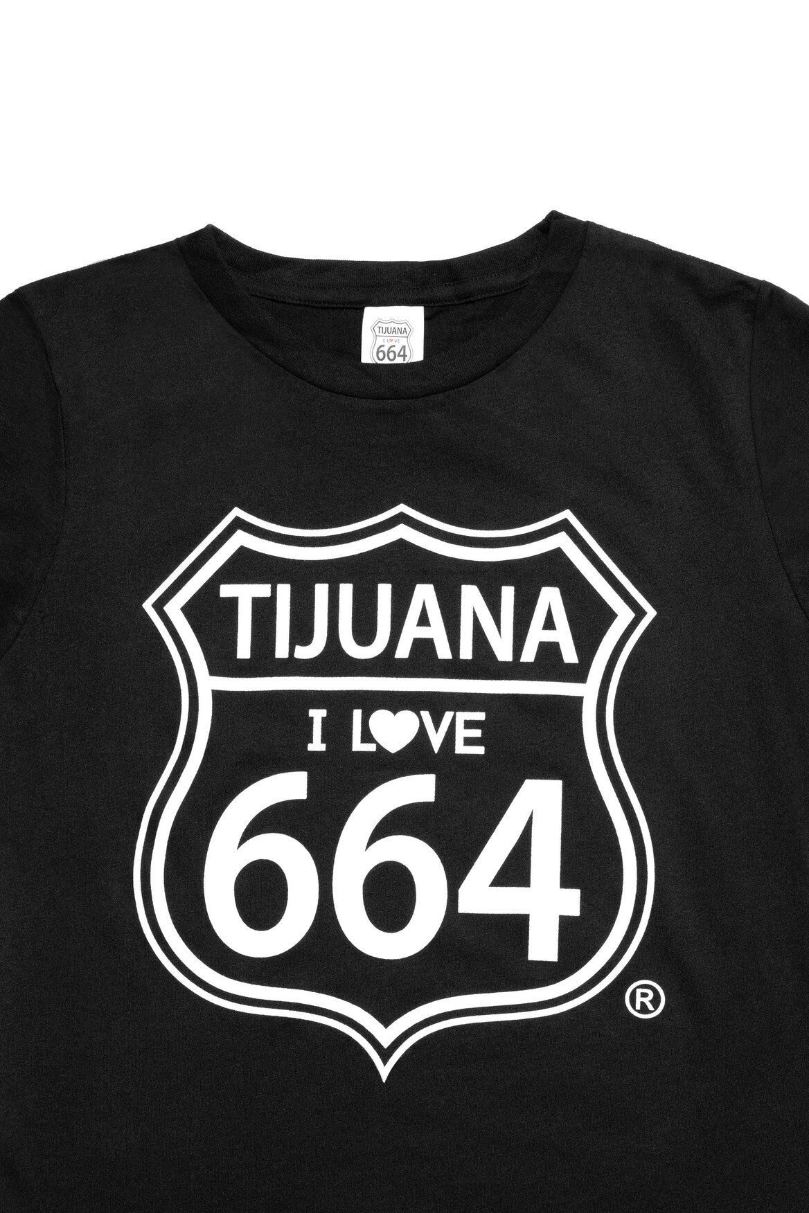 PLAYERA MUJER TIJUANA 664 - NEGRO