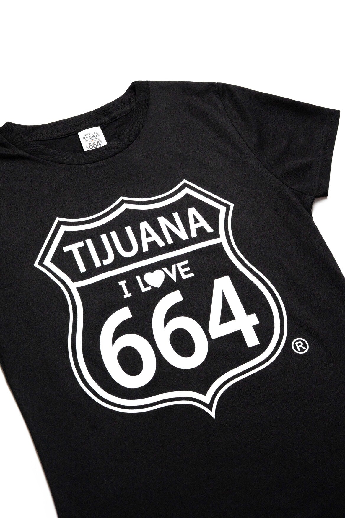 PLAYERA MUJER TIJUANA 664 - NEGRO