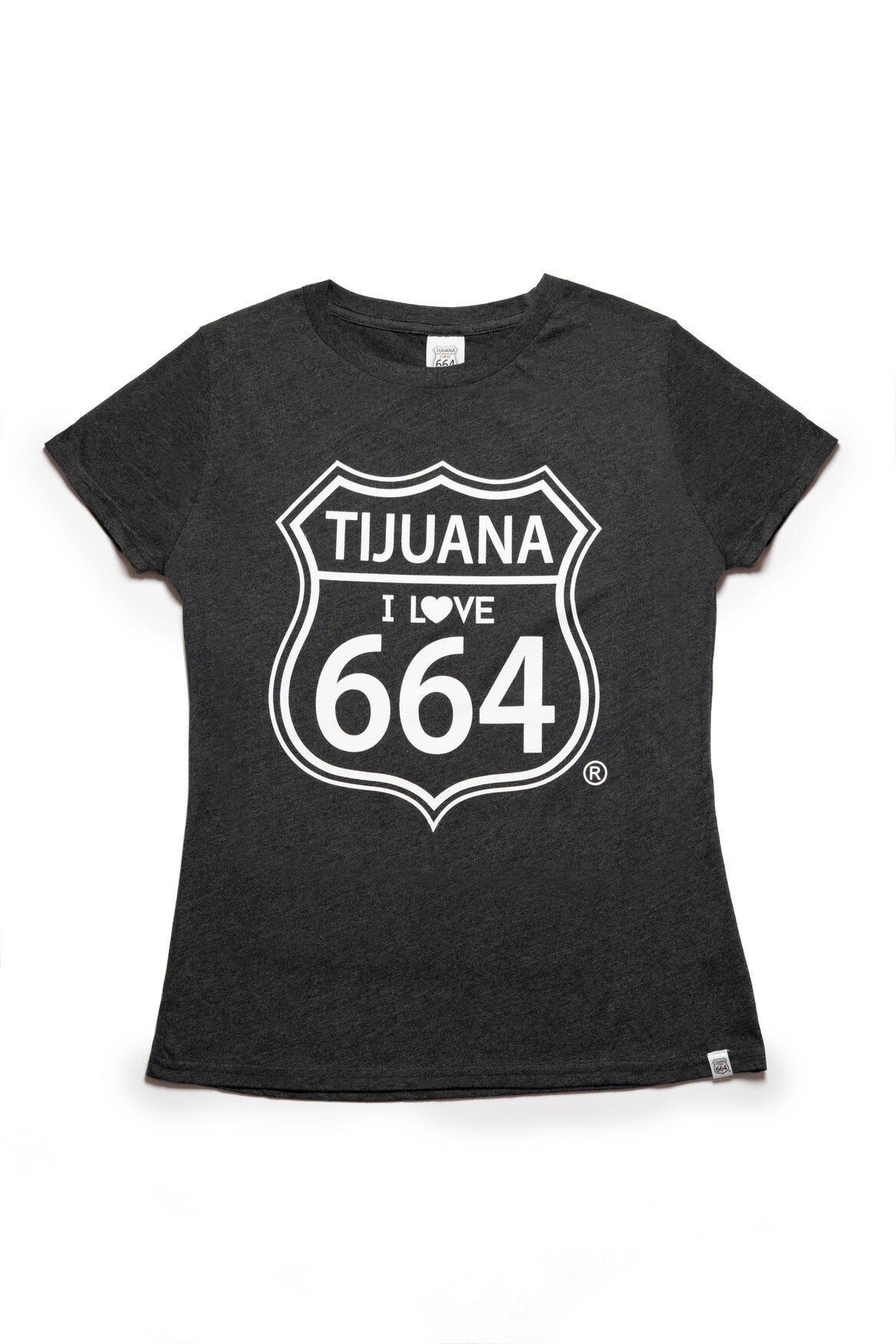 PLAYERA MUJER TIJUANA 664 - NEGRO