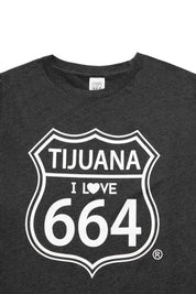 PLAYERA MUJER TIJUANA 664 - NEGRO