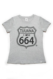 PLAYERA MUJER TIJUANA 664 - GRIS