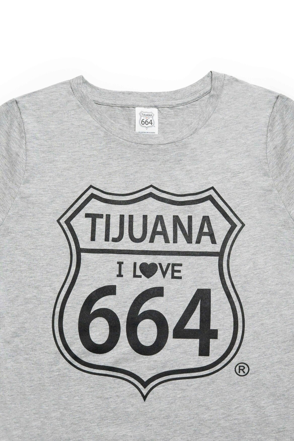 PLAYERA MUJER TIJUANA 664 - GRIS