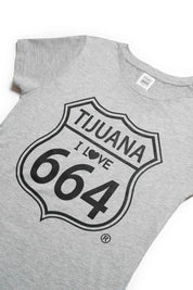 PLAYERA MUJER TIJUANA 664 - GRIS