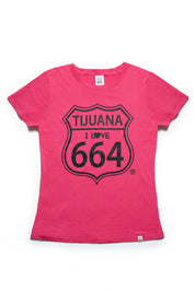 PLAYERA MUJER TIJUANA 664 - ROSA