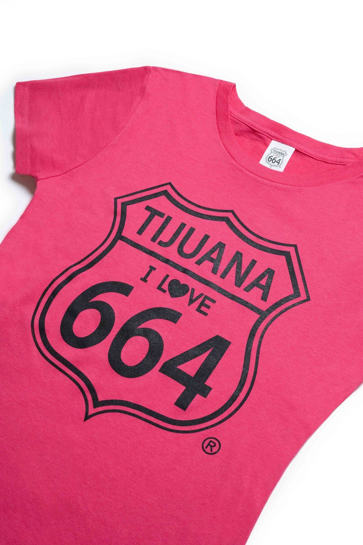 PLAYERA MUJER TIJUANA 664 - ROSA