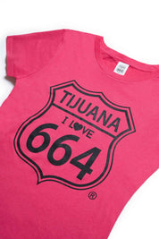 PLAYERA MUJER TIJUANA 664 - ROSA