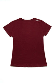 PLAYERA MUJER TJ - GUINDA