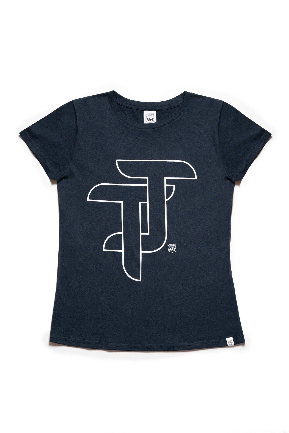 PLAYERA MUJER TJ - AZUL MARINO