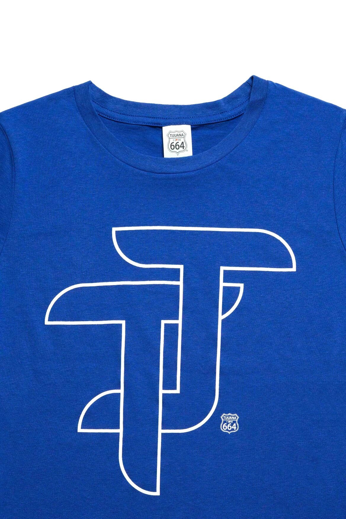 PLAYERA MUJER TJ - AZUL REY