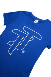 PLAYERA MUJER TJ - AZUL REY