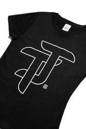 PLAYERA MUJER TJ - NEGRO