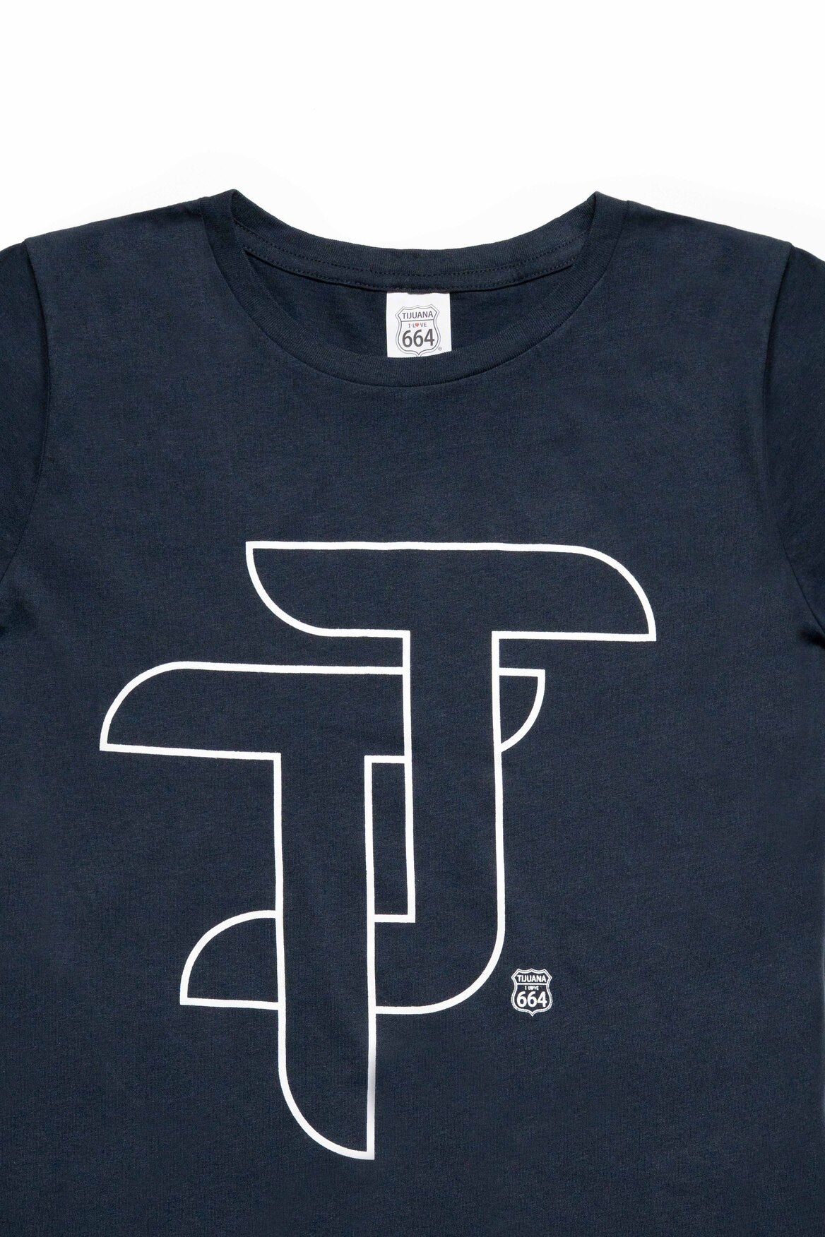 PLAYERA MUJER TJ - AZUL MARINO
