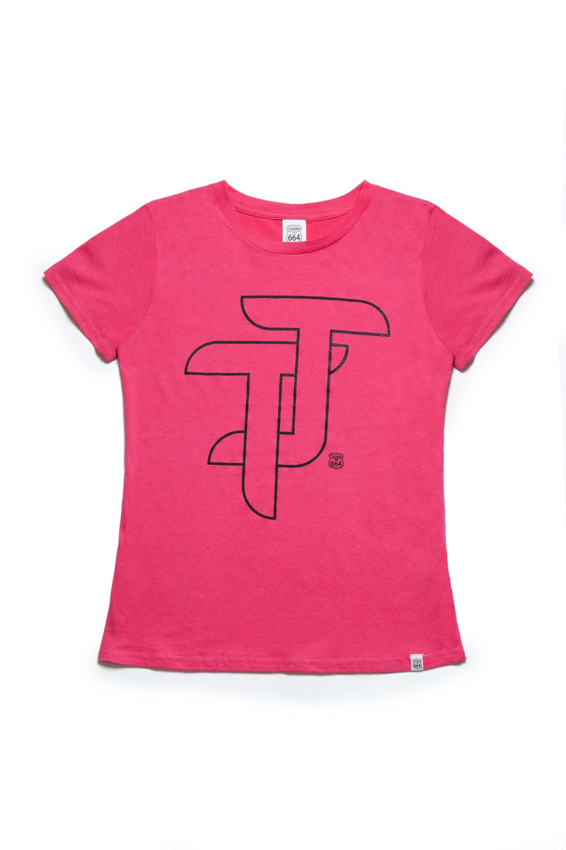 PLAYERA MUJER TJ - ROSA