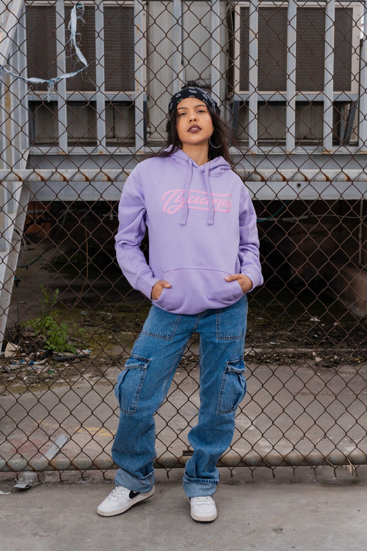 SUDADERA TIJUANA - LILA