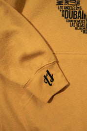 SUDADERA TIJUANA MUNDO - MOSTAZA