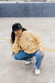 SUDADERA TIJUANA BC - BEIGE