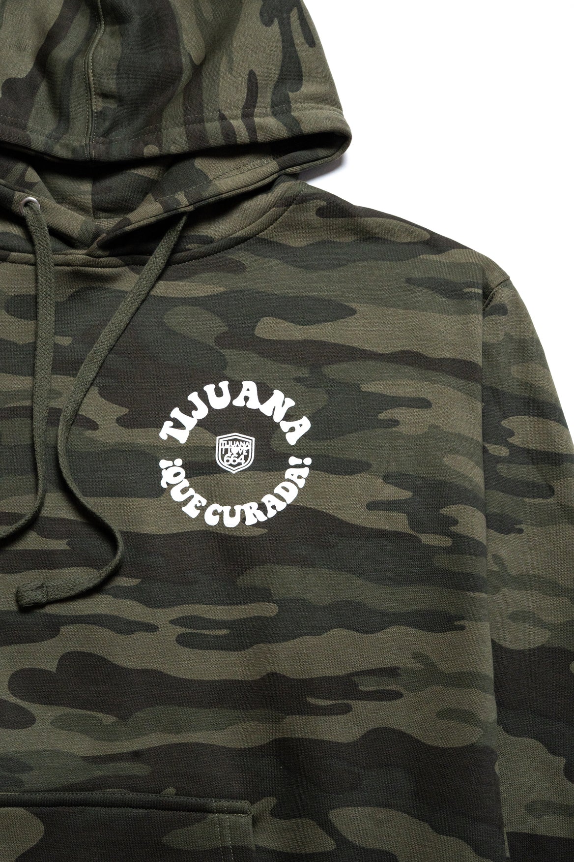 SUDADERA CAMUFLAJE - VERDE