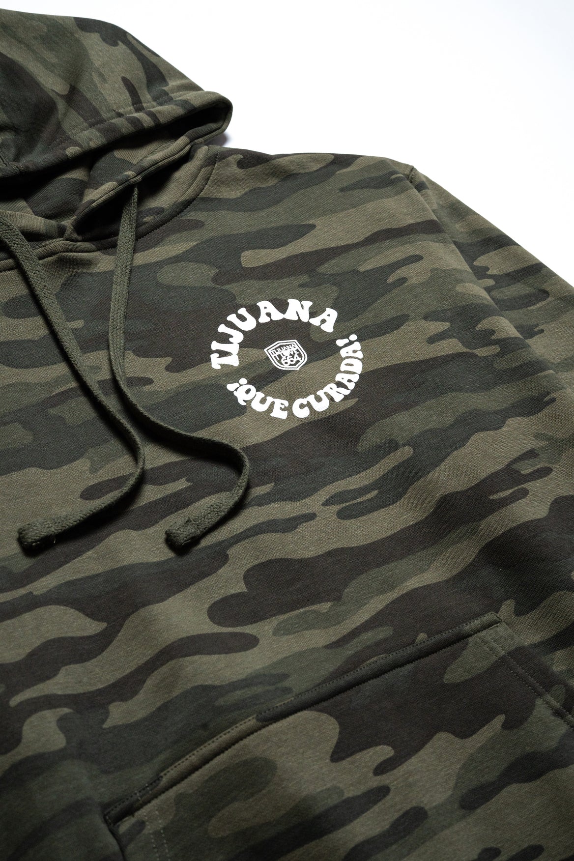 SUDADERA CAMUFLAJE - VERDE