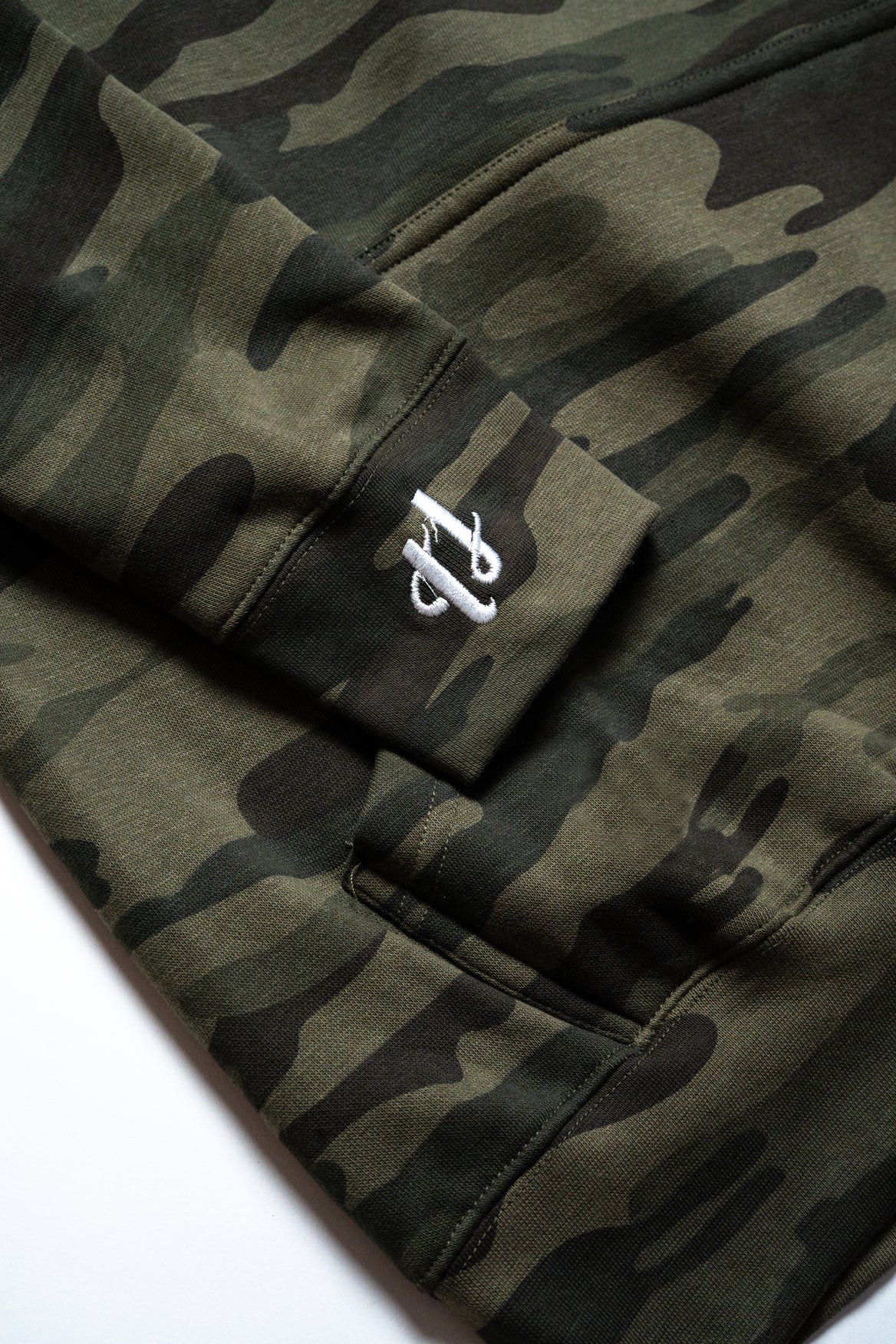 SUDADERA CAMUFLAJE - VERDE
