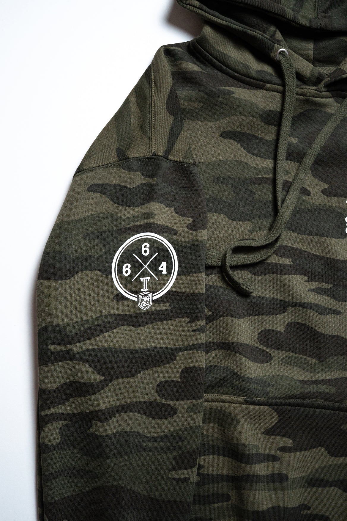 SUDADERA CAMUFLAJE - VERDE