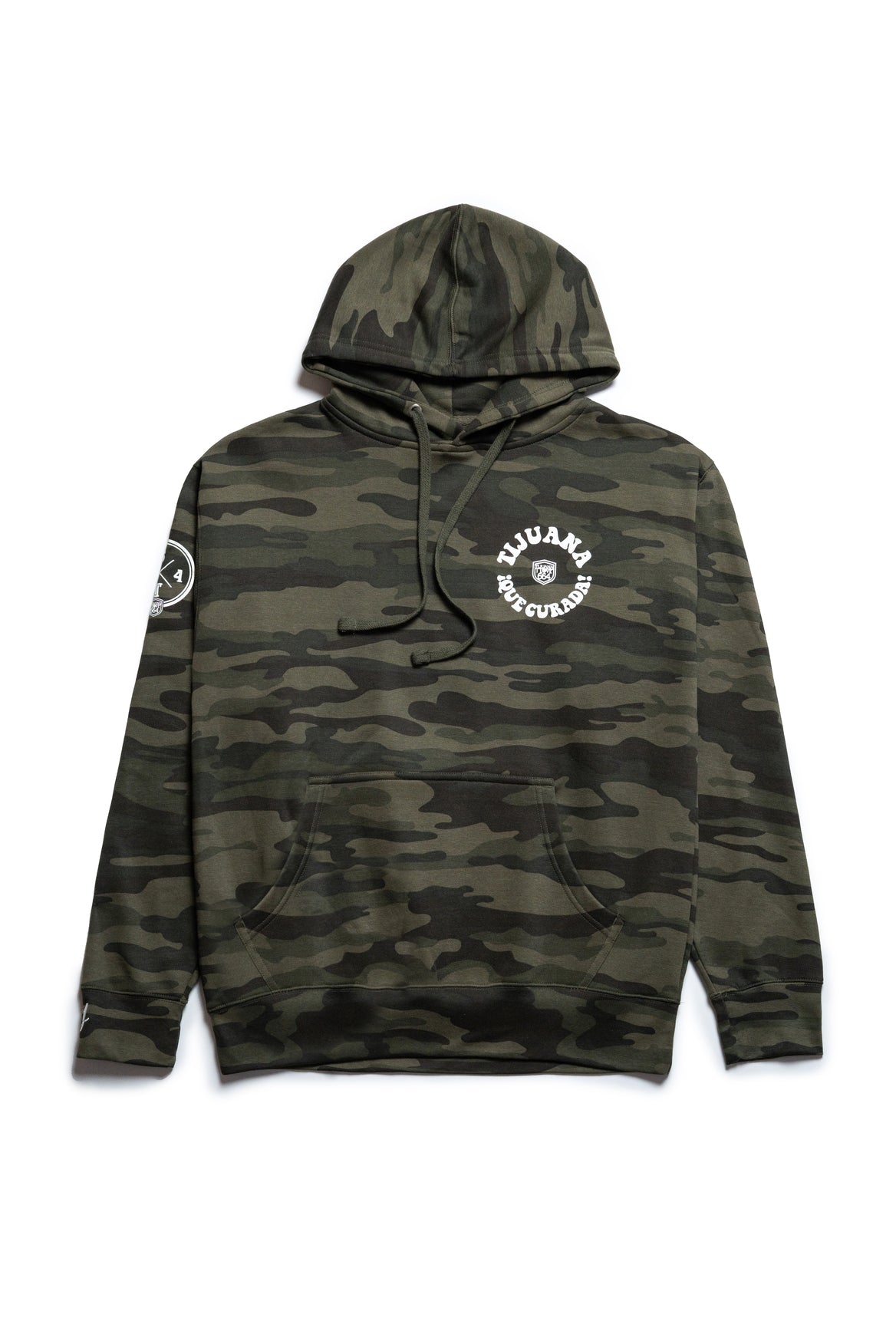 SUDADERA CAMUFLAJE - VERDE