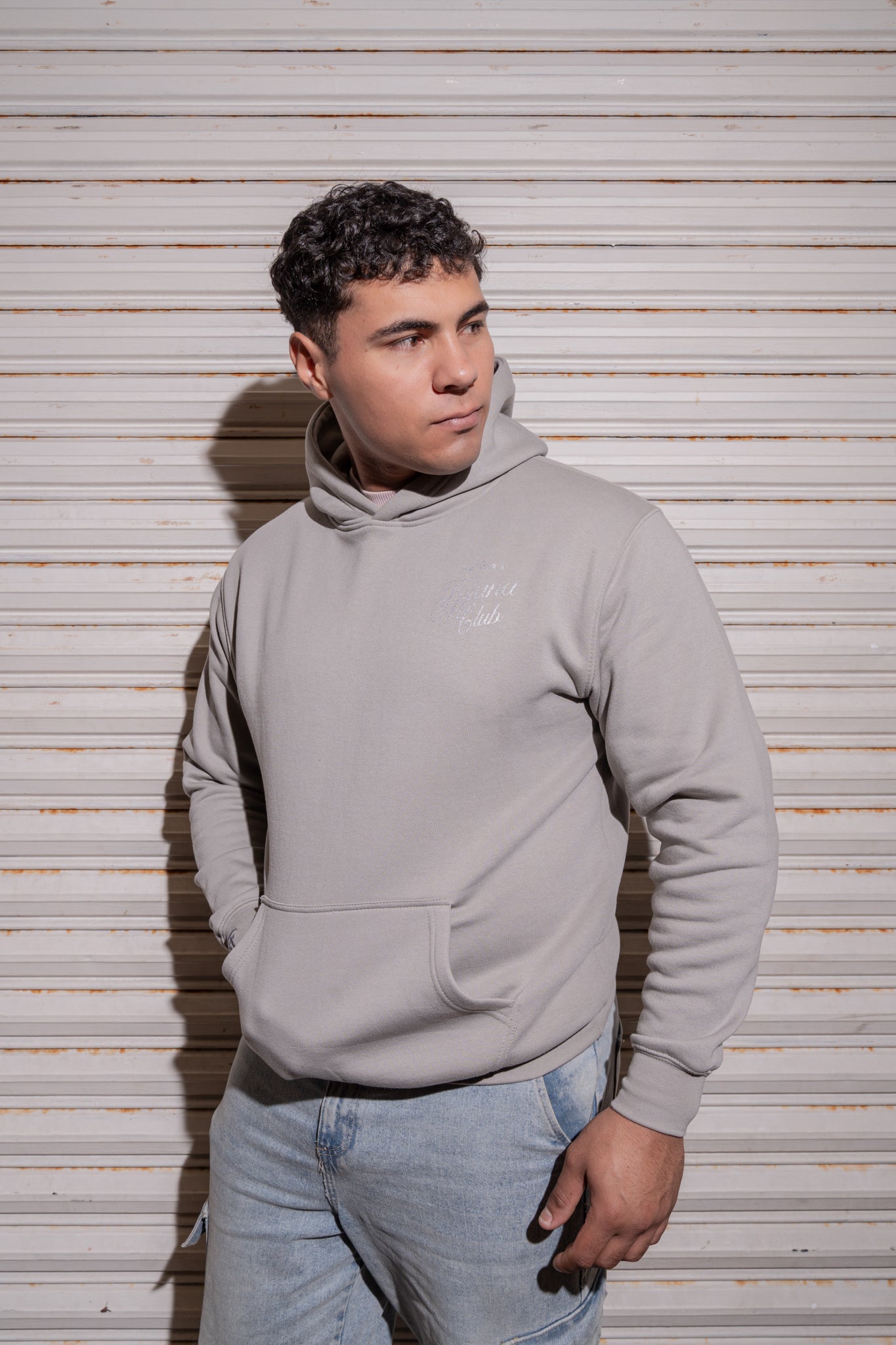 SUDADERA PREMIUM - TIJUANA CLUB GRIS SILVER