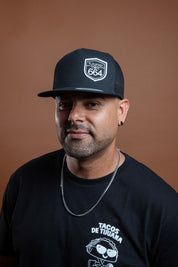 GORRA PLANA  664 TIJUANA - NEGRA